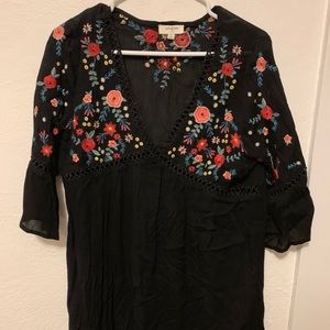 Vici Collection Salvatore Embroidered Tunic